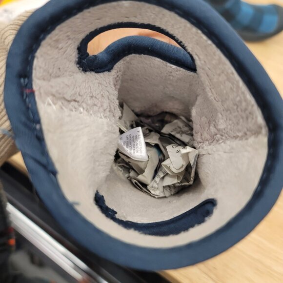 Bogs Blue Plaid Kids Rain & Snow Boots - Picture 7 of 9